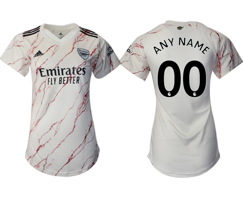 2021 Men Arsenal away aaa version womens custom soccer jerseys